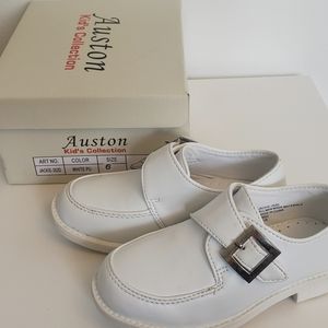 Toddler formal shoes white size 6 toddler